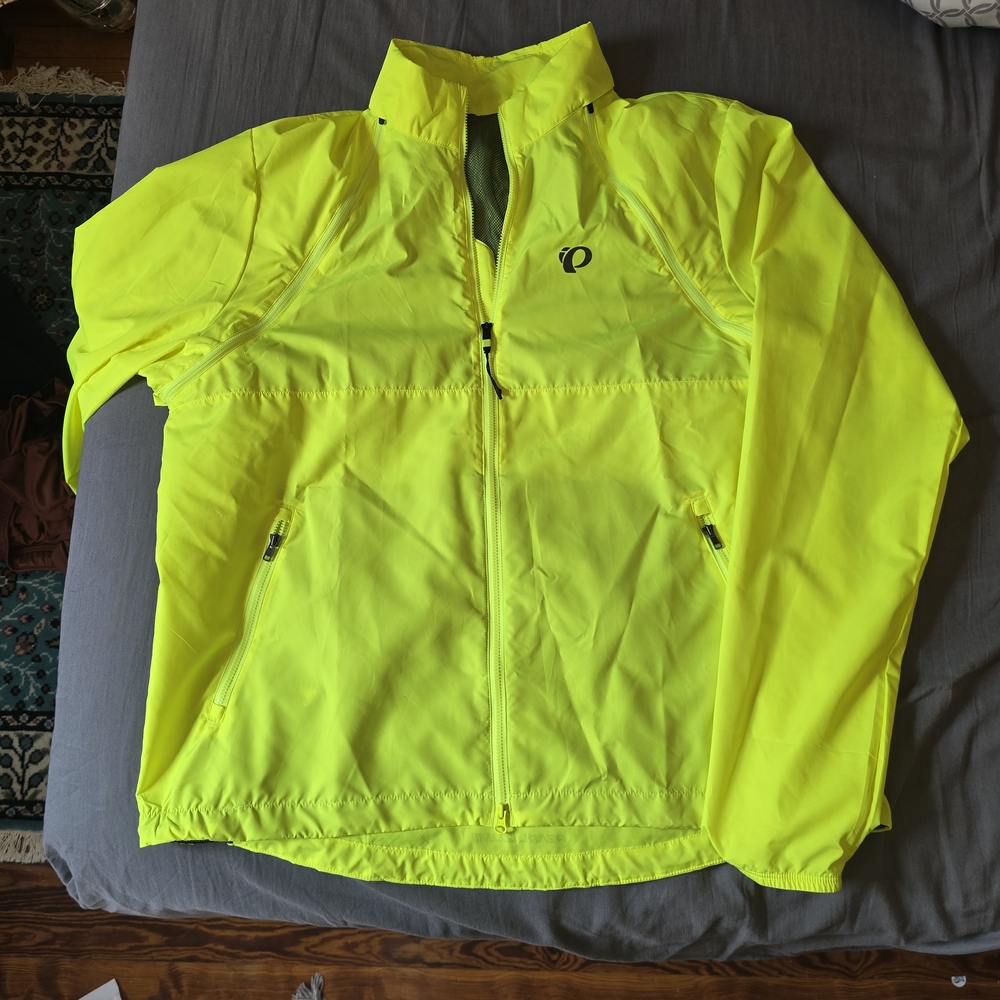 Pearl Izumi Vibrant Yellow Cycling Jacket